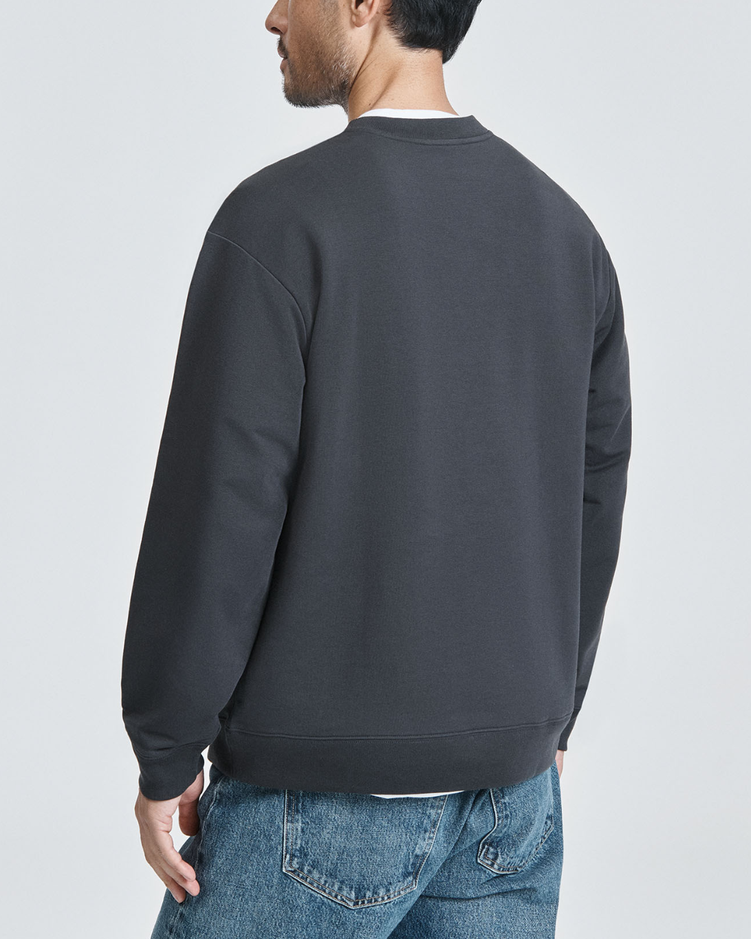 Relaxed Flex Sweatshirt | Carbon Black