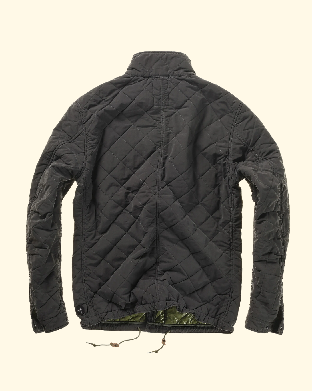 Quilted Tanker Jacket | Charcoal