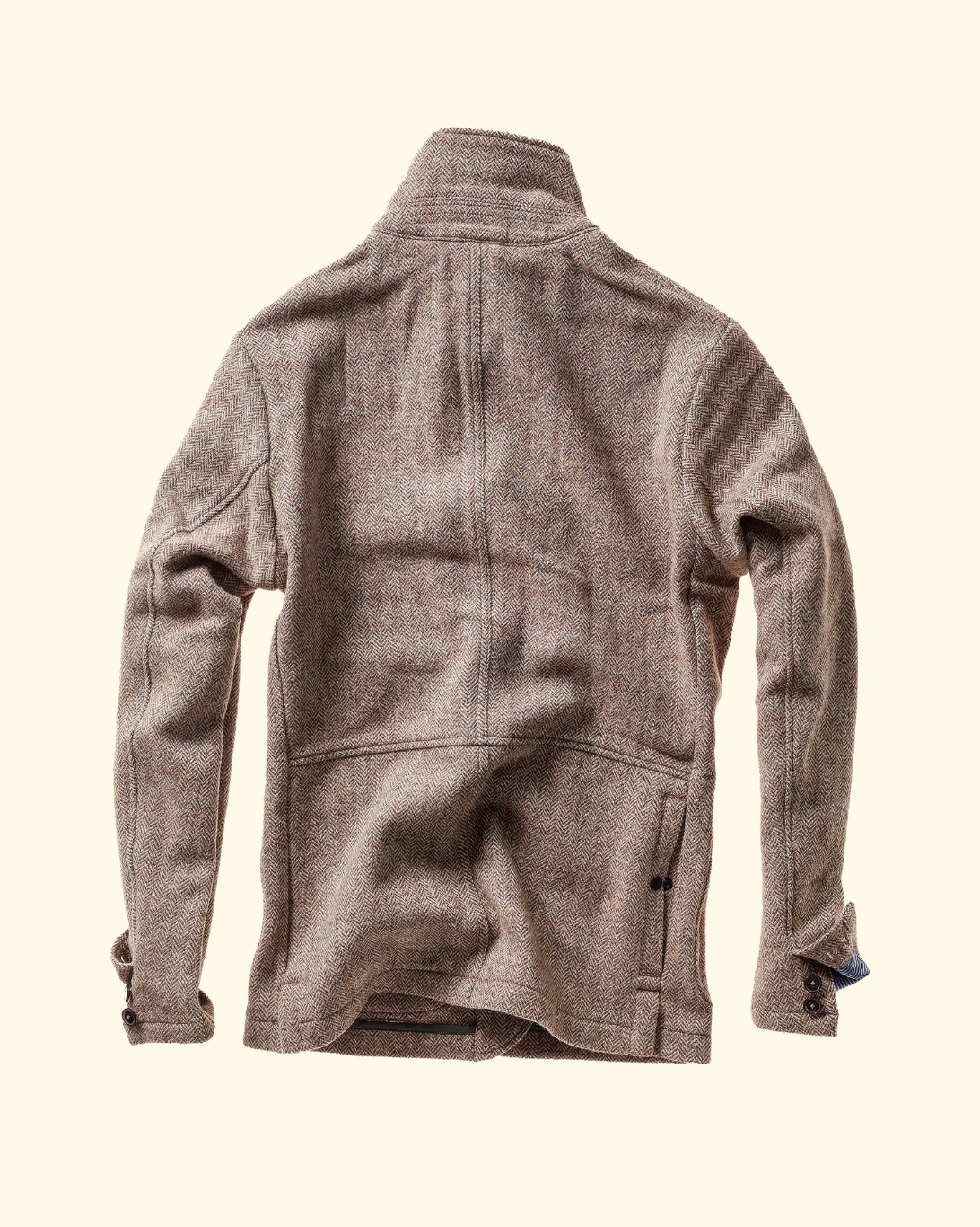 Heritage Trap Blazer | Herringbone