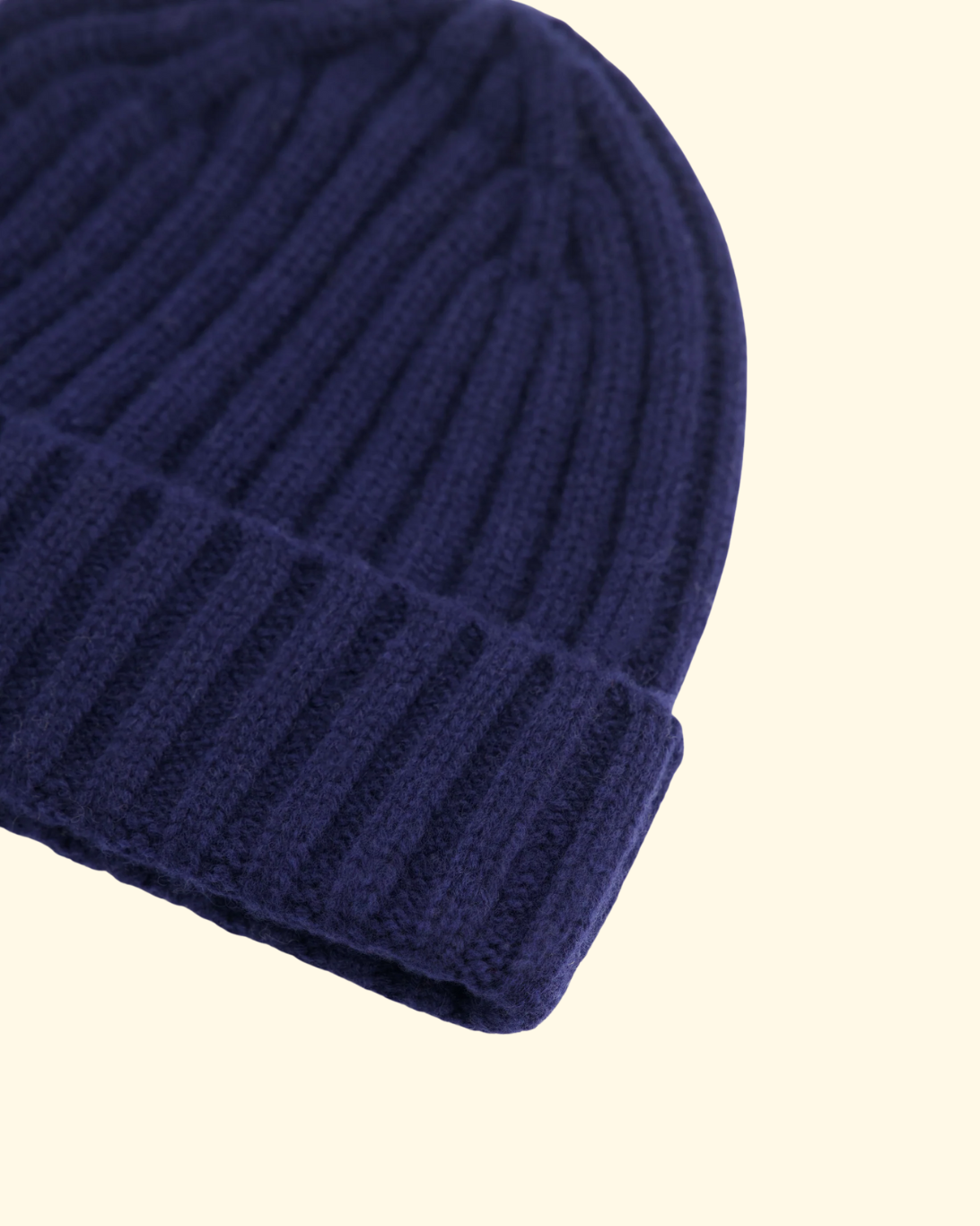 Cashmere Beanie | Navy
