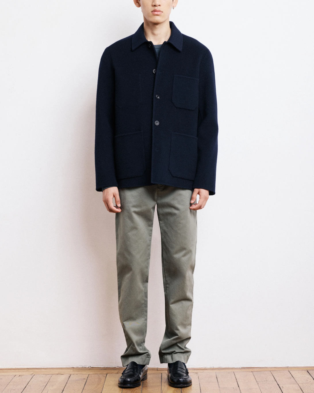 Jay Woven Jacket | Navy