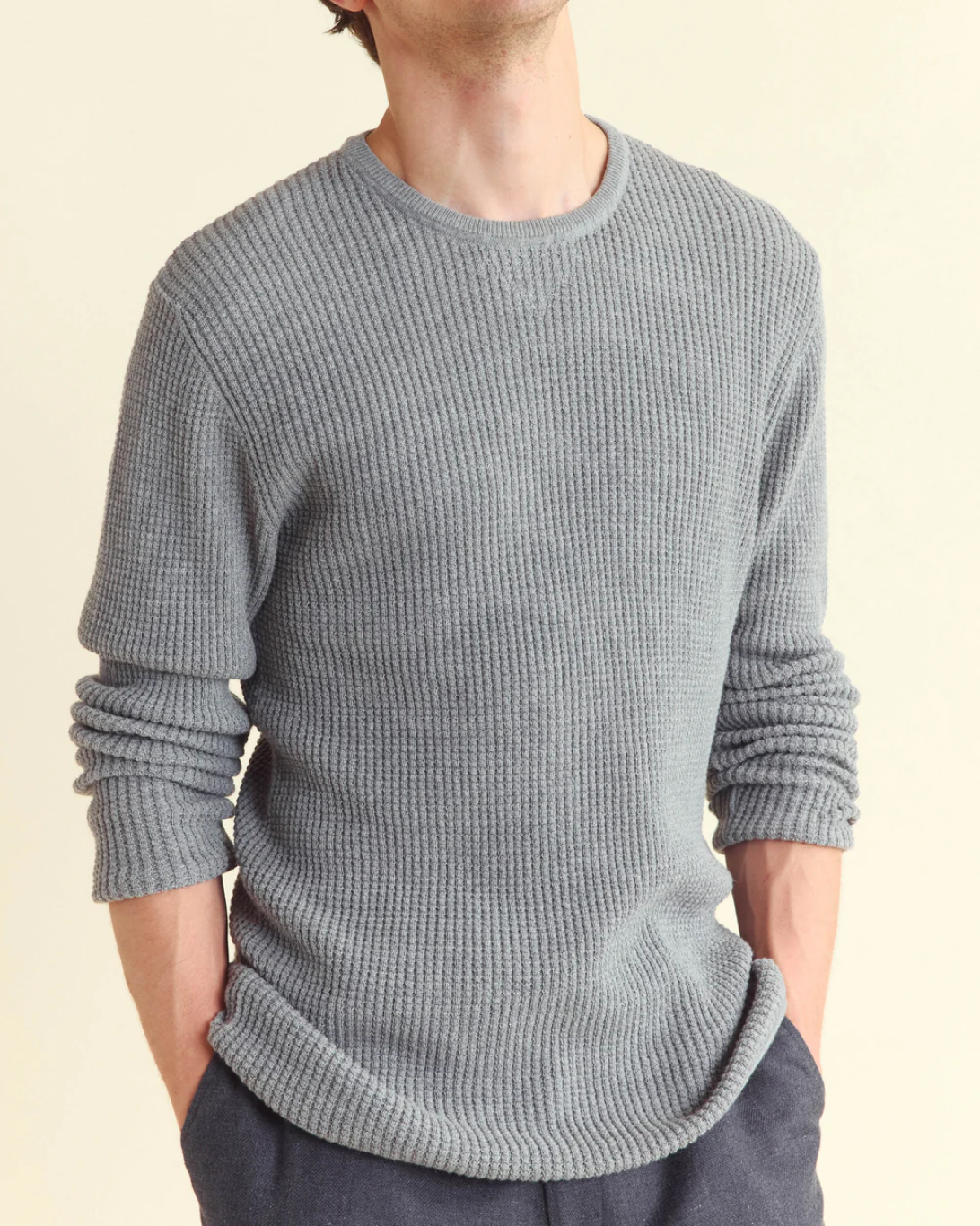 Mini Waffle Crew | Grey