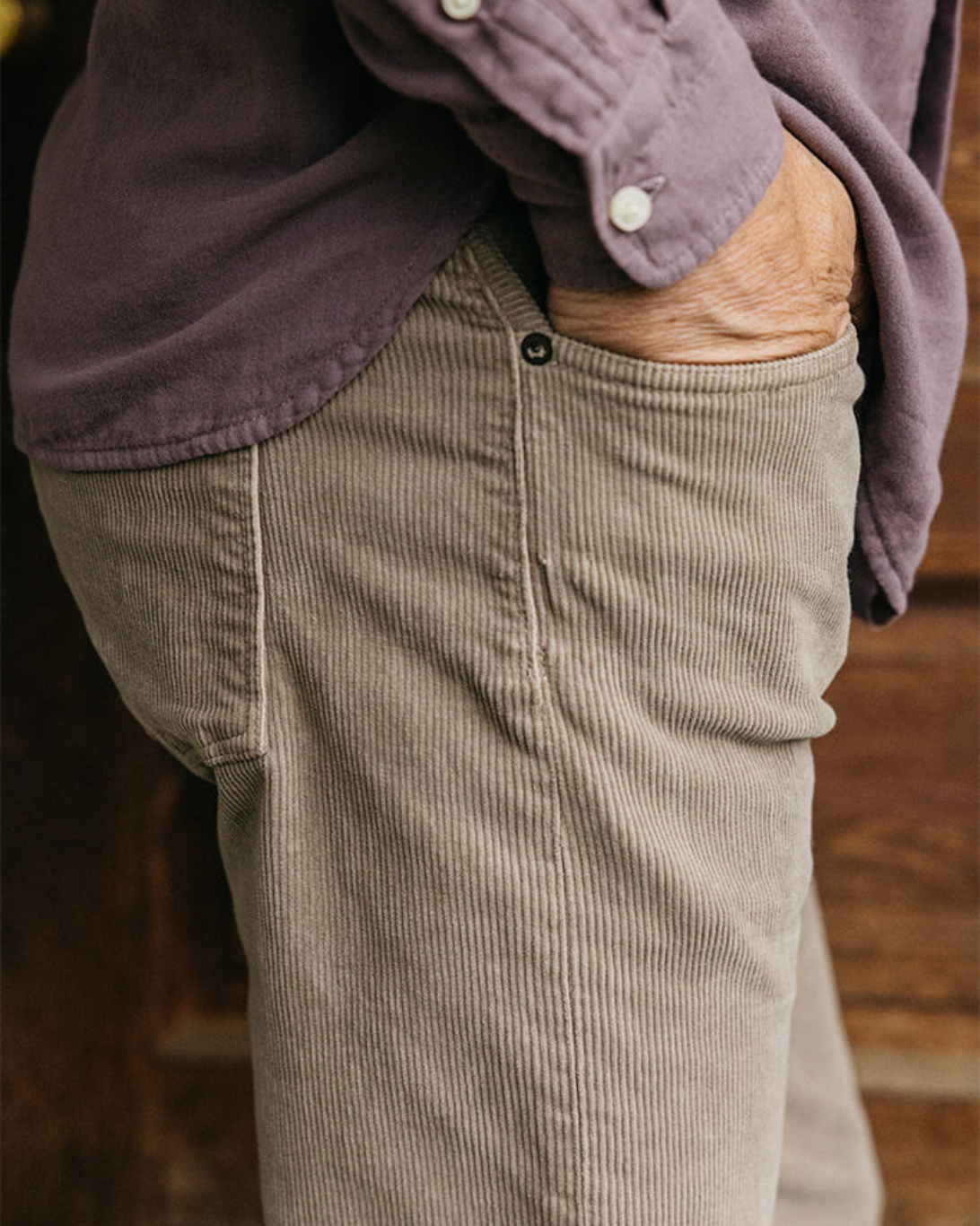 Pen Slim Stretch Cord | Light Gray