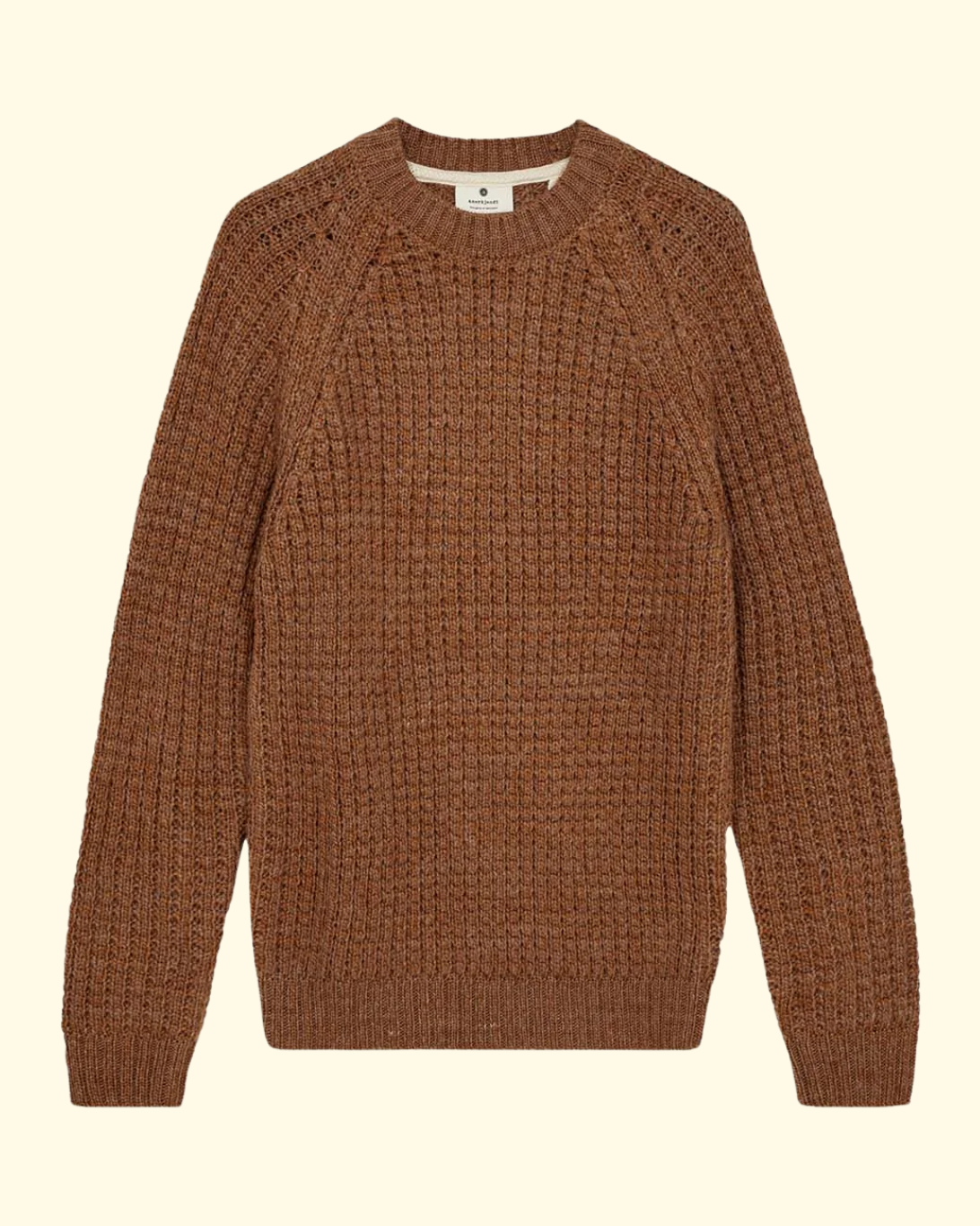Aksune Structure Sweater | Golden Brown