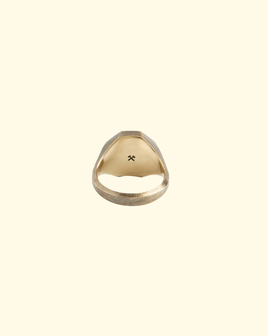 Otto Signet Ring | Brass
