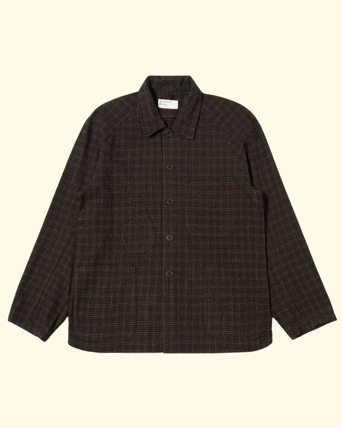 Station Cedar Check Jacket | Brown