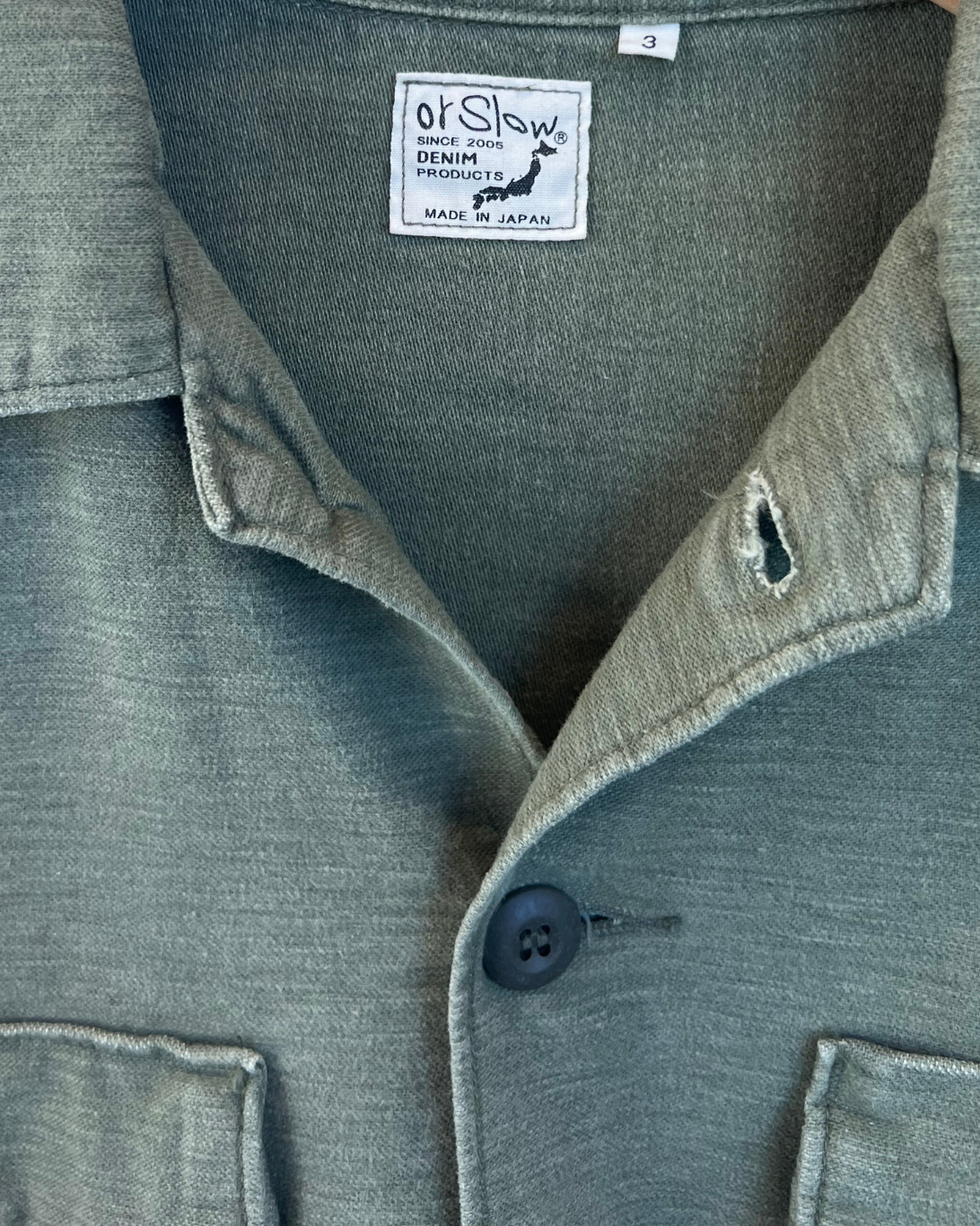 4 Pocket U.S. Army Jacket | Dark Olive Stone