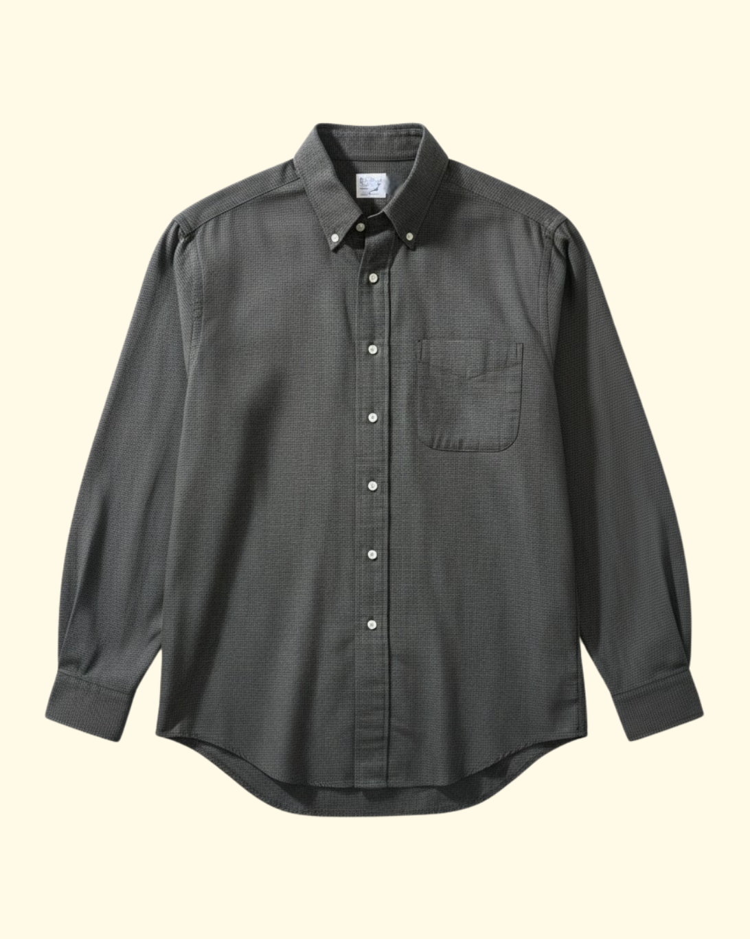 Flannel Shirt | Charcoal Gray