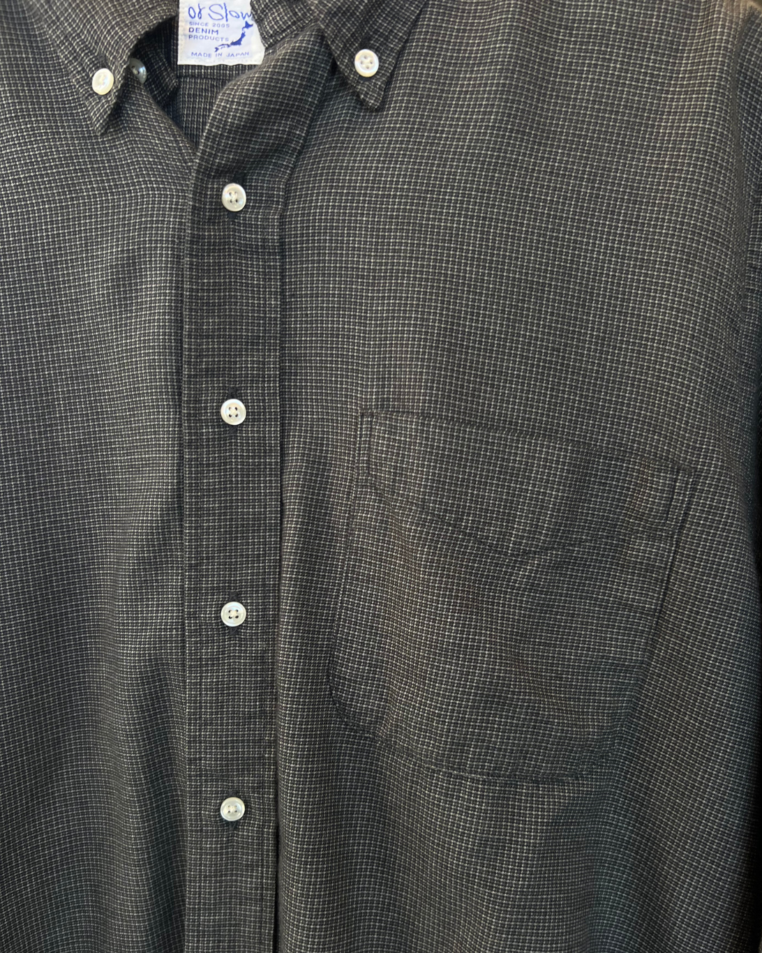 Flannel Shirt | Charcoal Gray