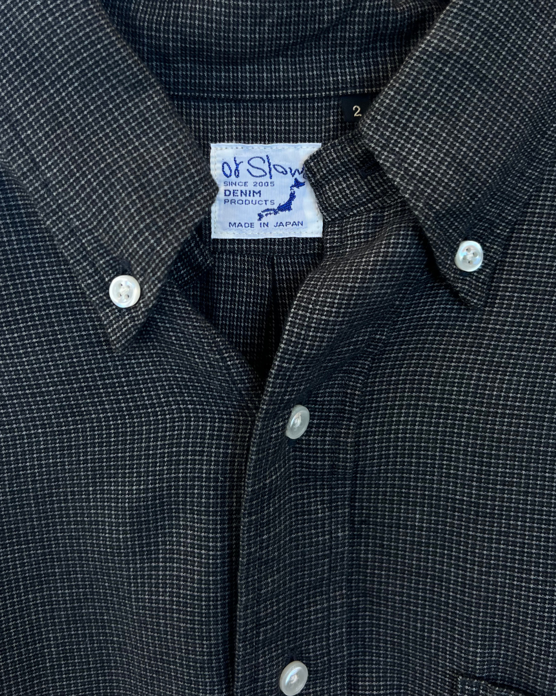 Flannel Shirt | Charcoal Gray