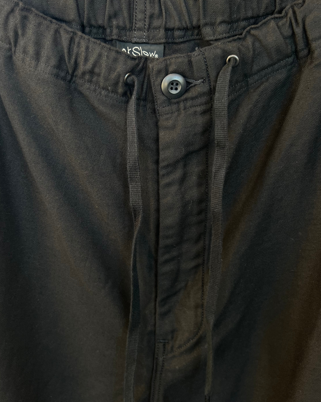 Drawstring Pant | Black