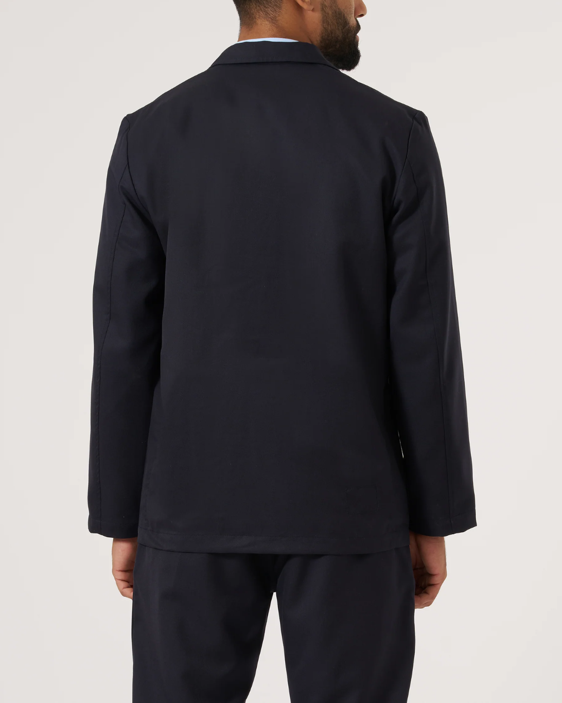Two Button Travel Suiting Jacket | Navy