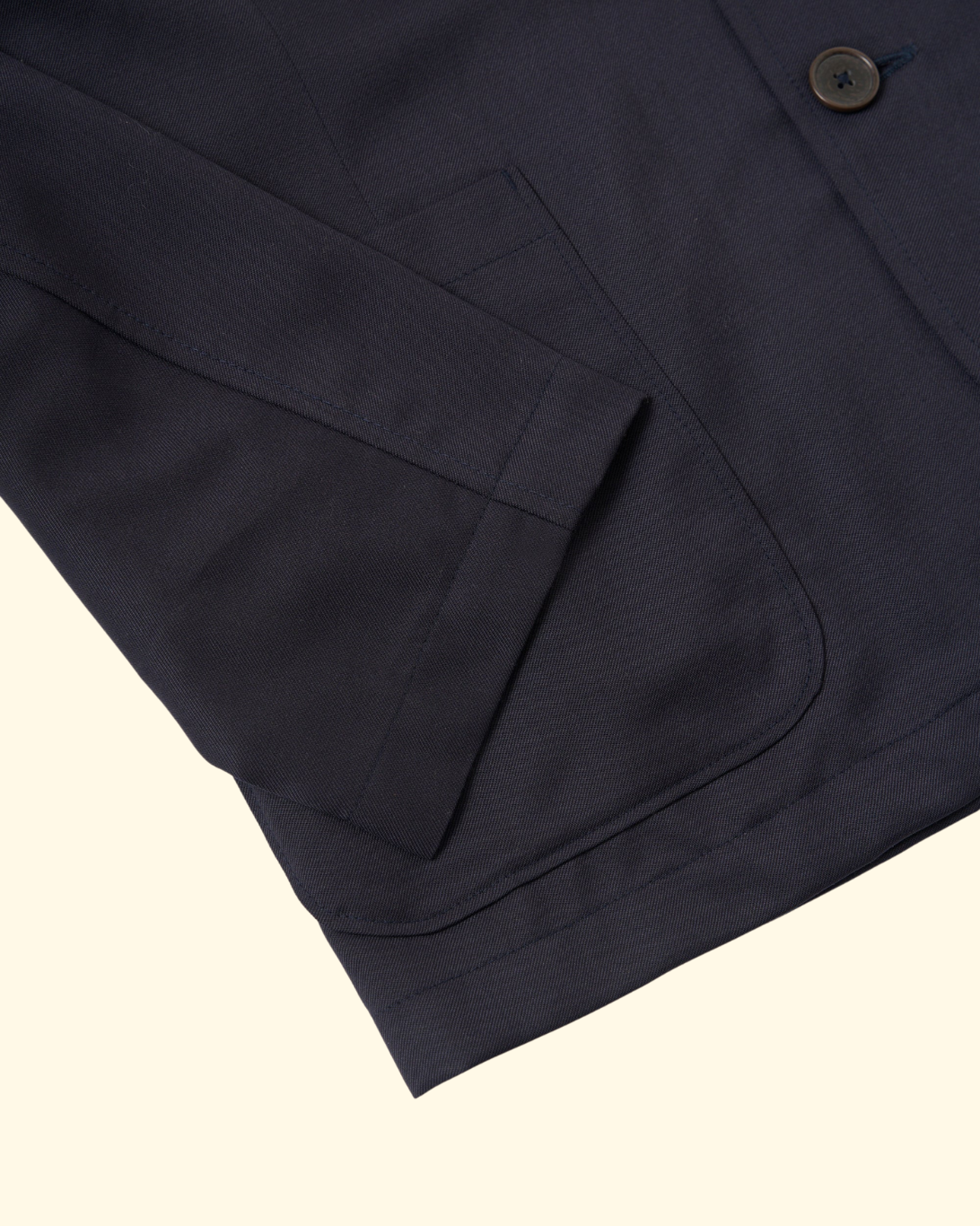 Two Button Travel Suiting Jacket | Navy