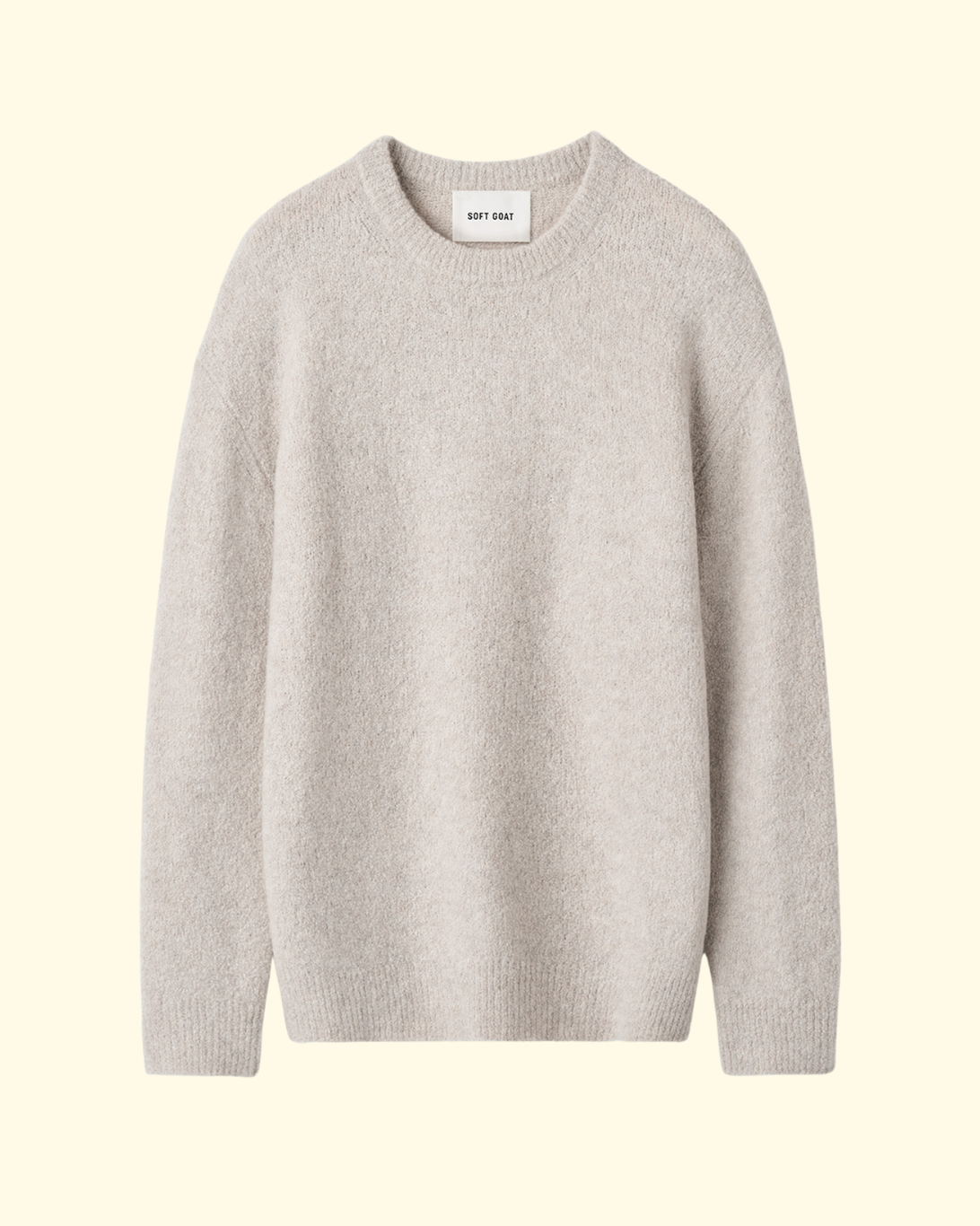 Boucle Crewneck | Sand