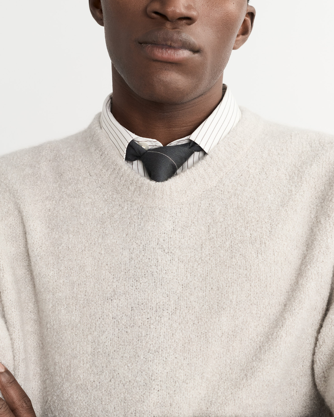 Boucle Crewneck | Sand