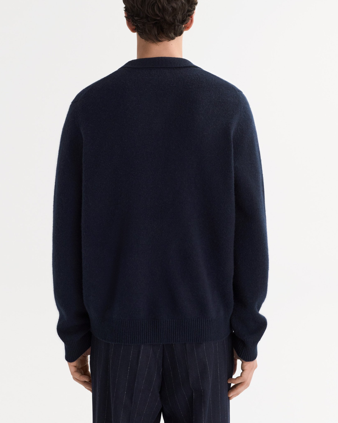 Polo Sweater | Navy