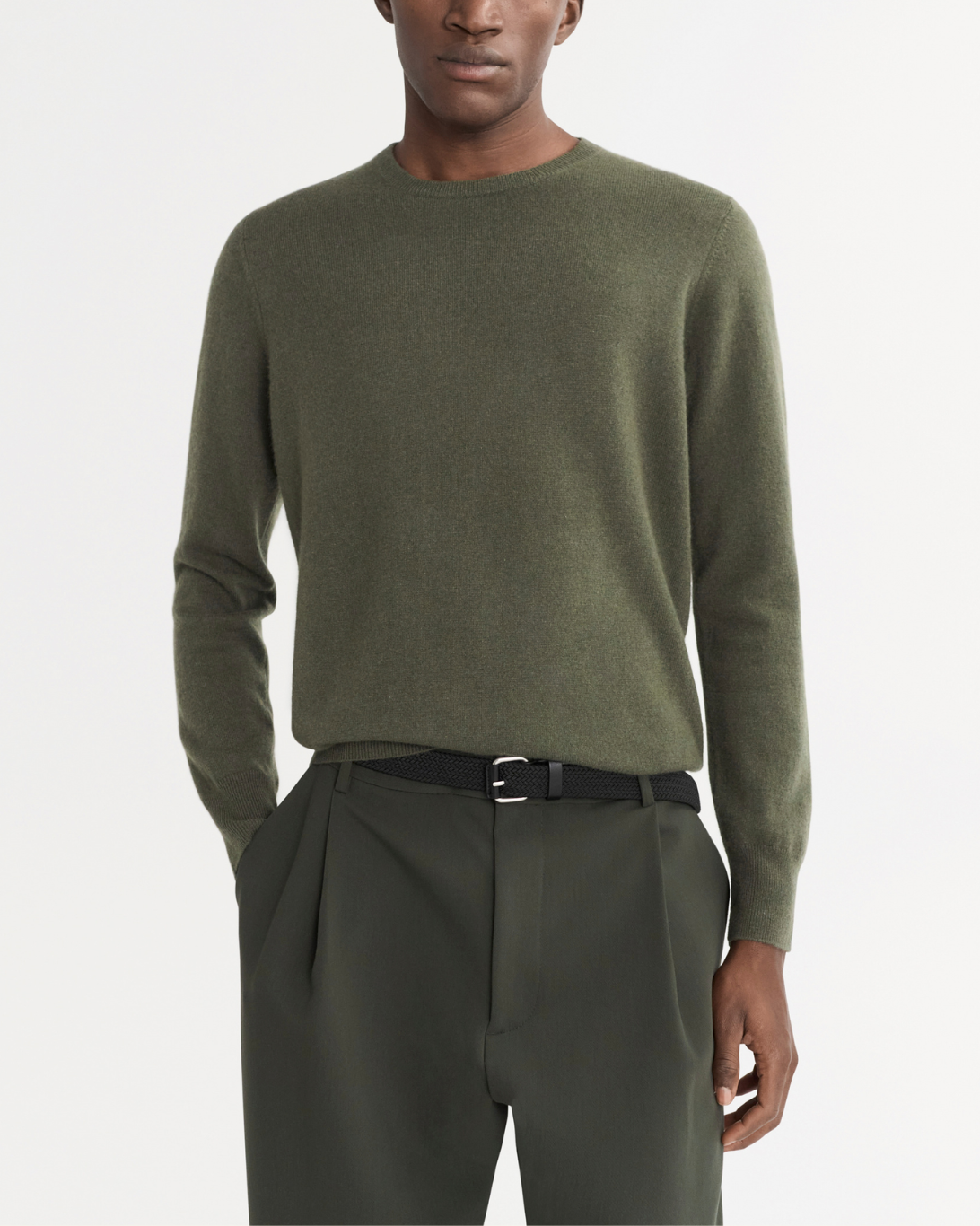 Men's Classic Crewneck | Olive