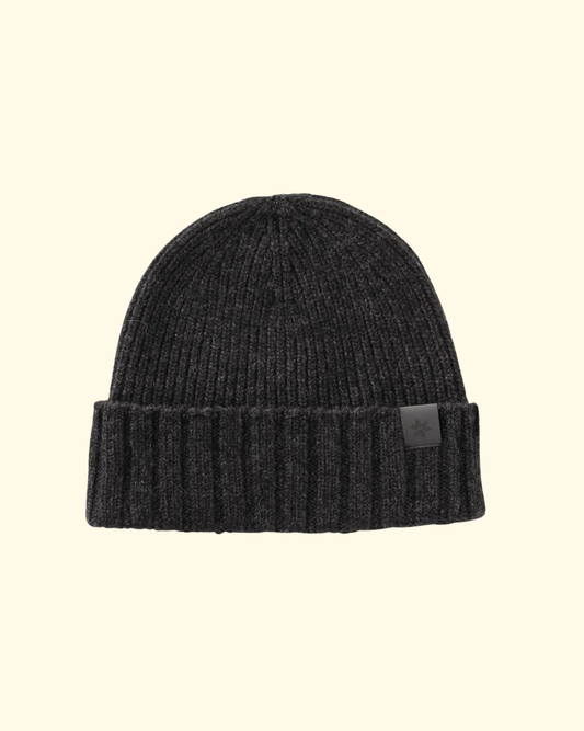 Cashmere Beanie | Black