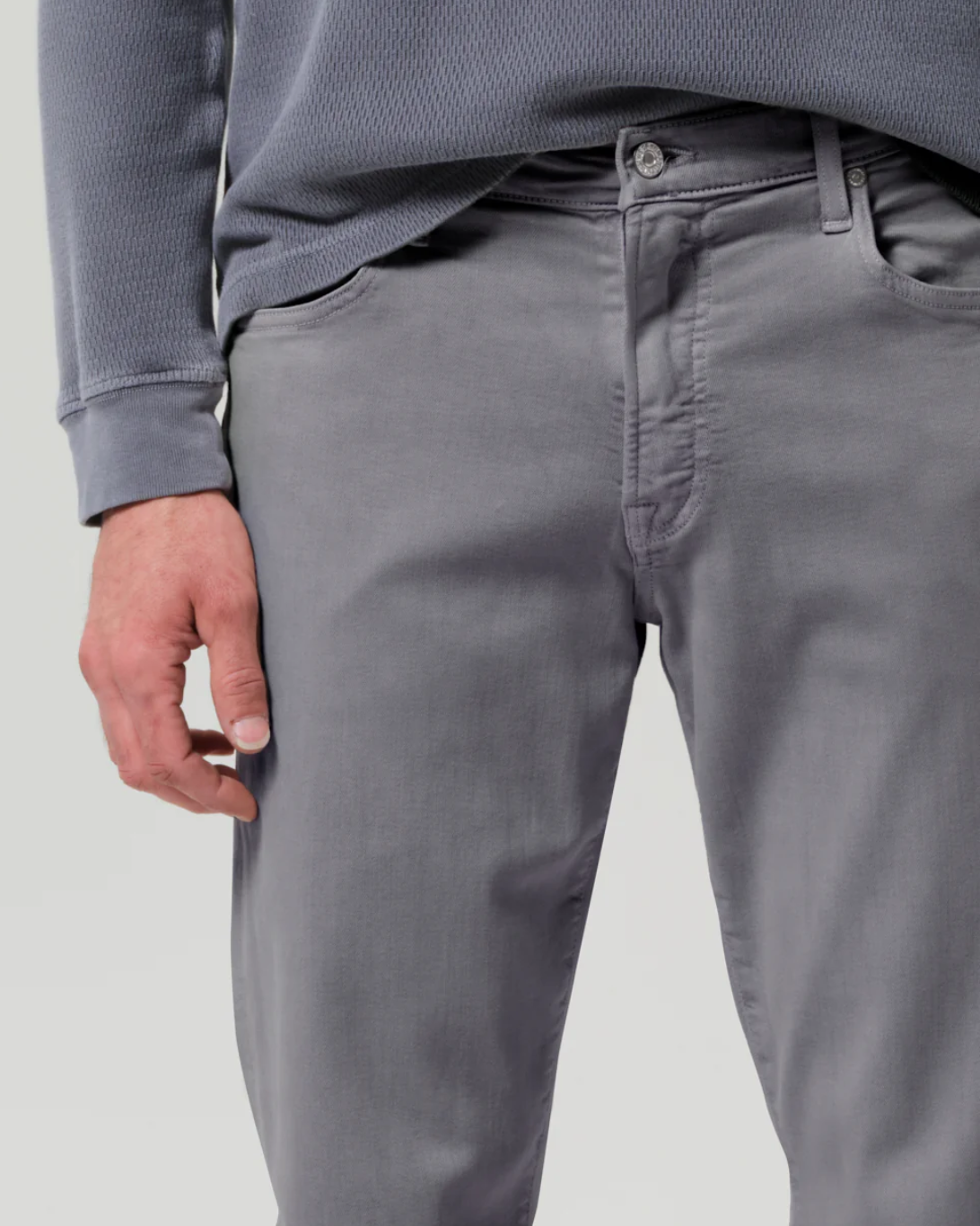 Gage Stretch Twill | Steel Grey