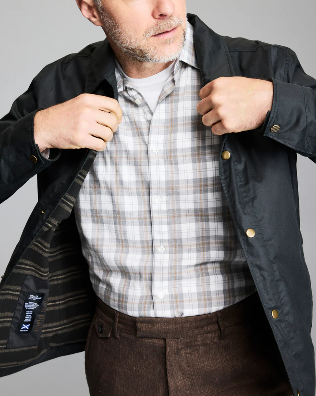 Harrison Jacket | Dark Rosin