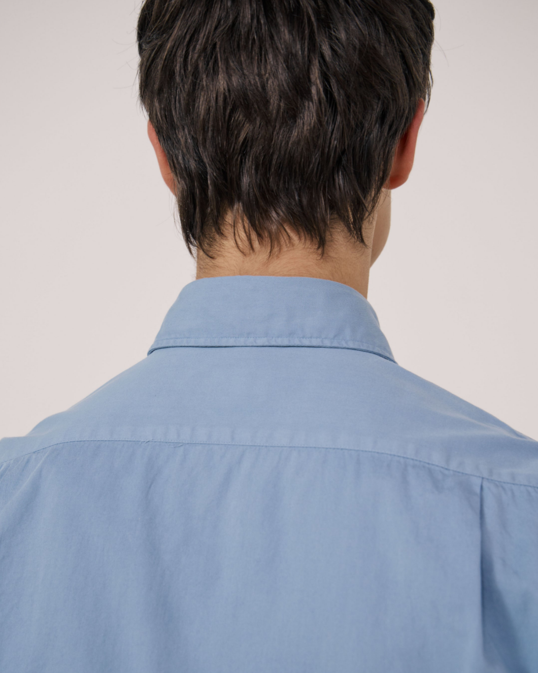 Paul Pat Twill Shirt | Chambray Blue