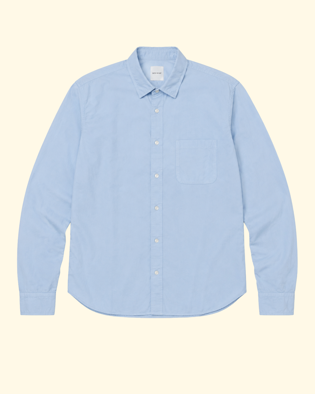 Regular Collar Shirt | Saxe Blue