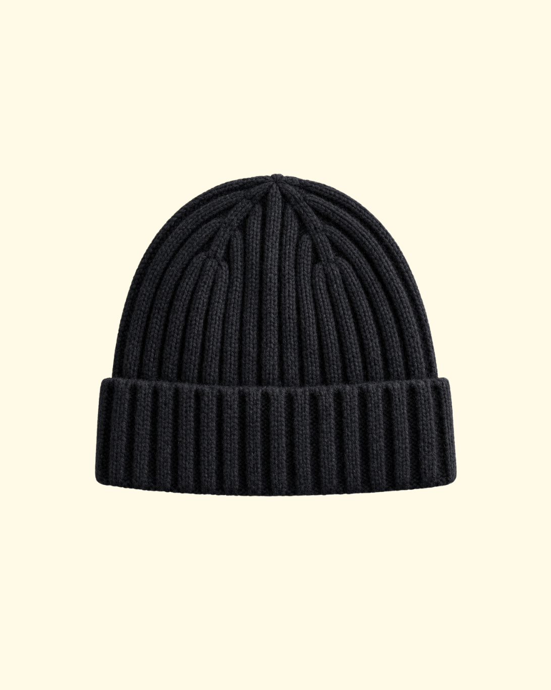 Cashmere Beanie | Black