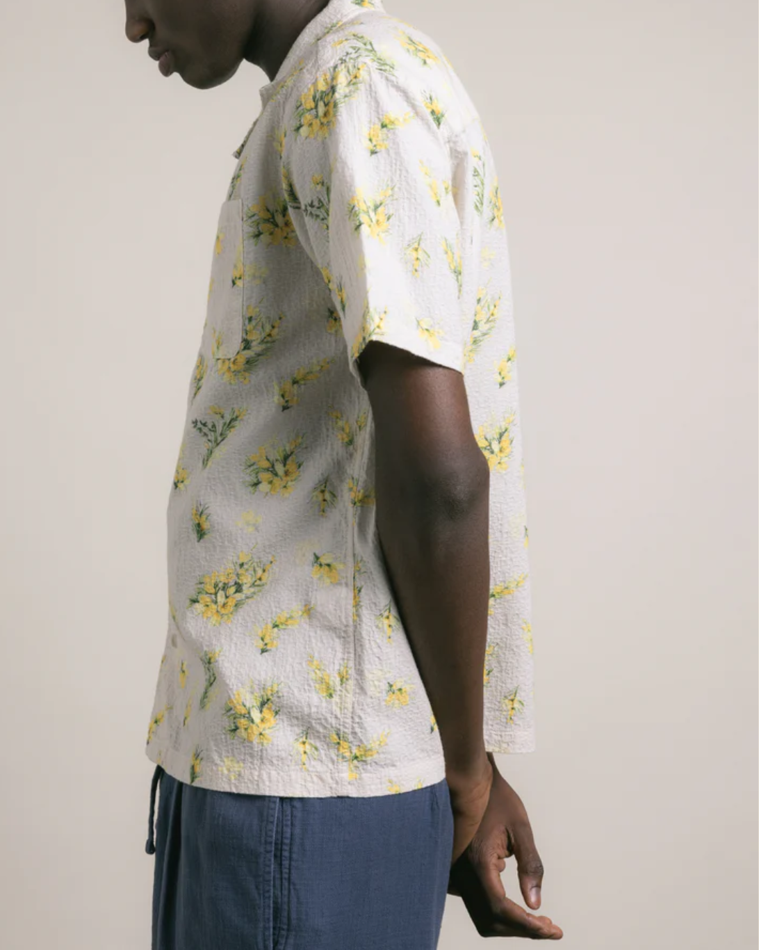 Crammond Gorse Print | Ecru