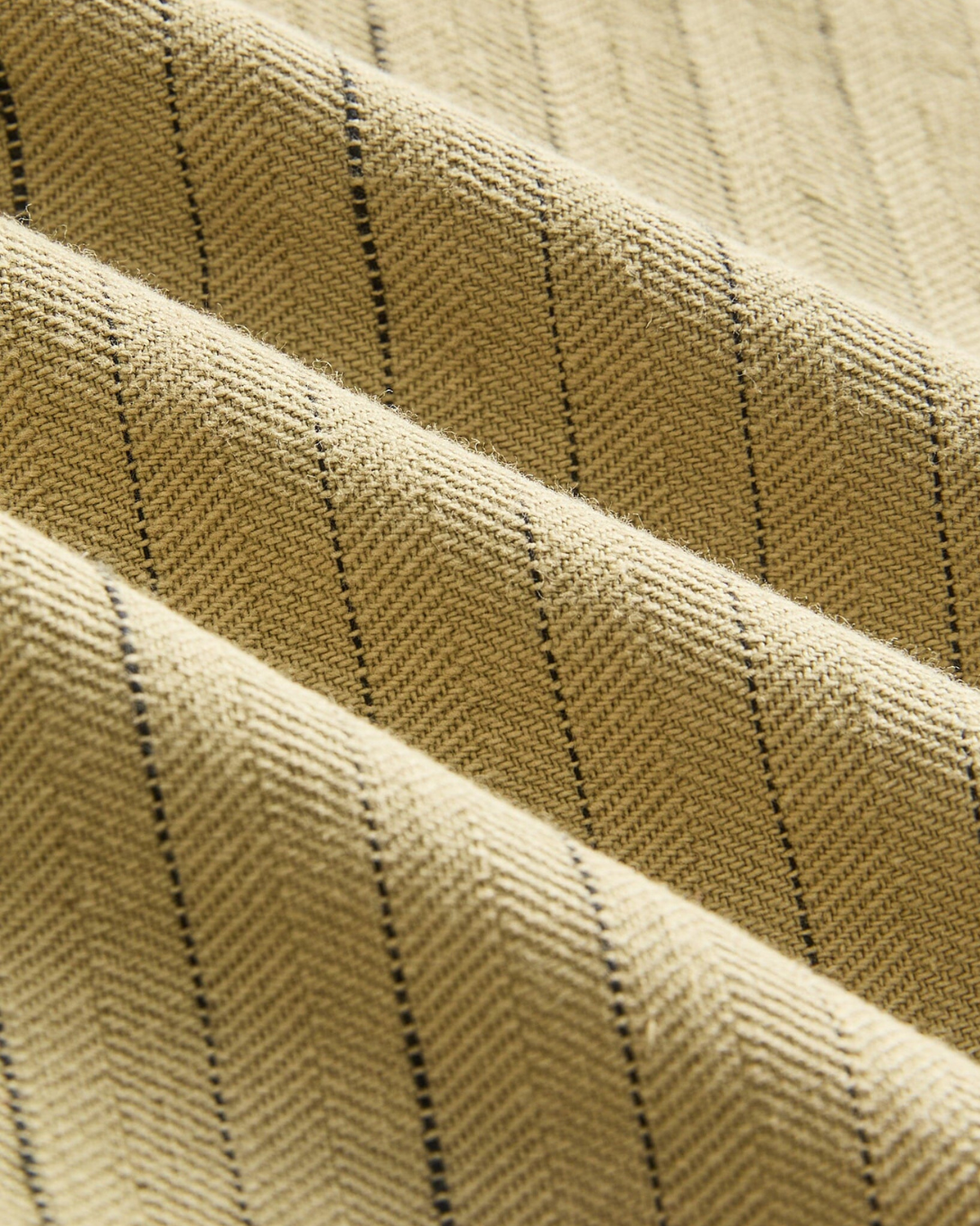 Clint Cotton Stripe Jacket | Sage