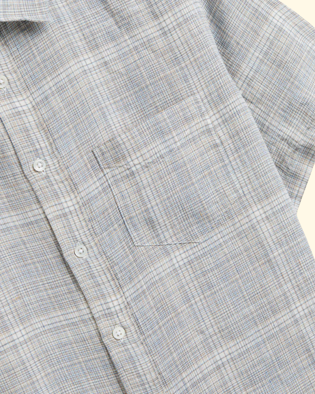 Gem Linen Shirt | Blue