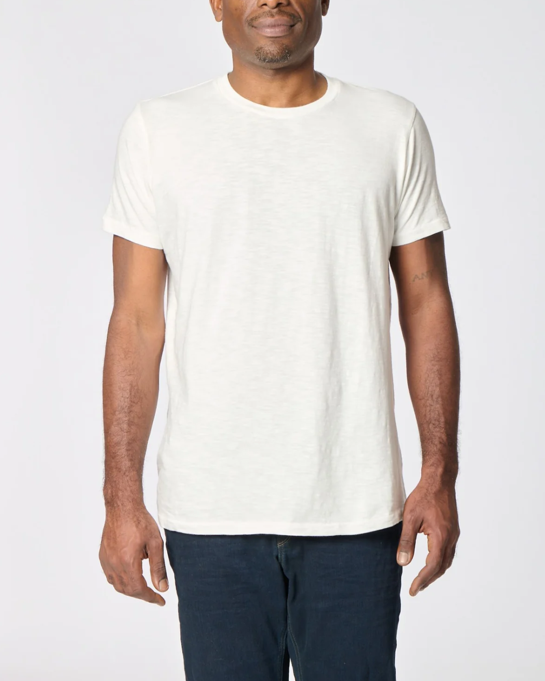 Rolled Tee | Oatmilk
