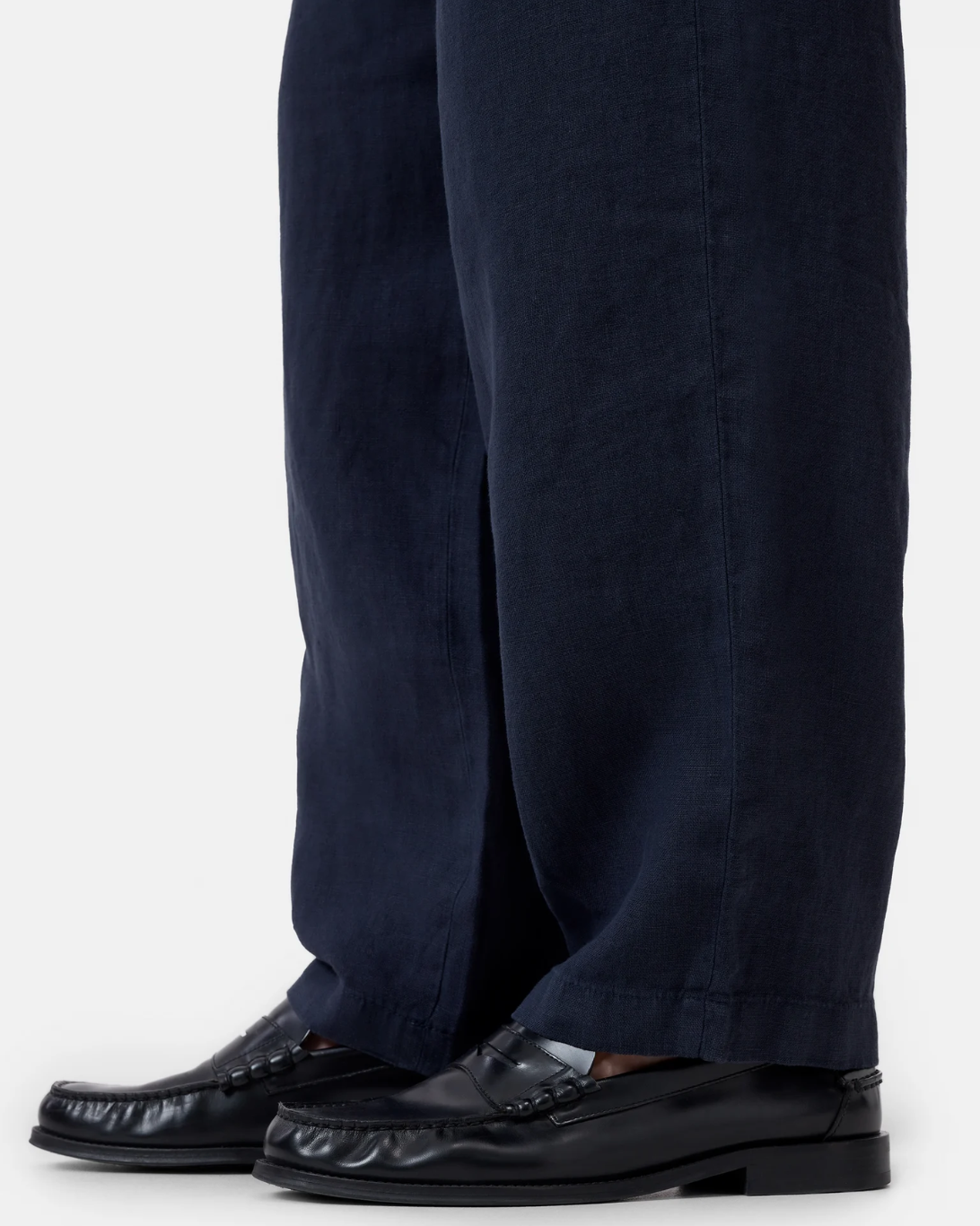 Blomberg Linen Pant | Magma Black