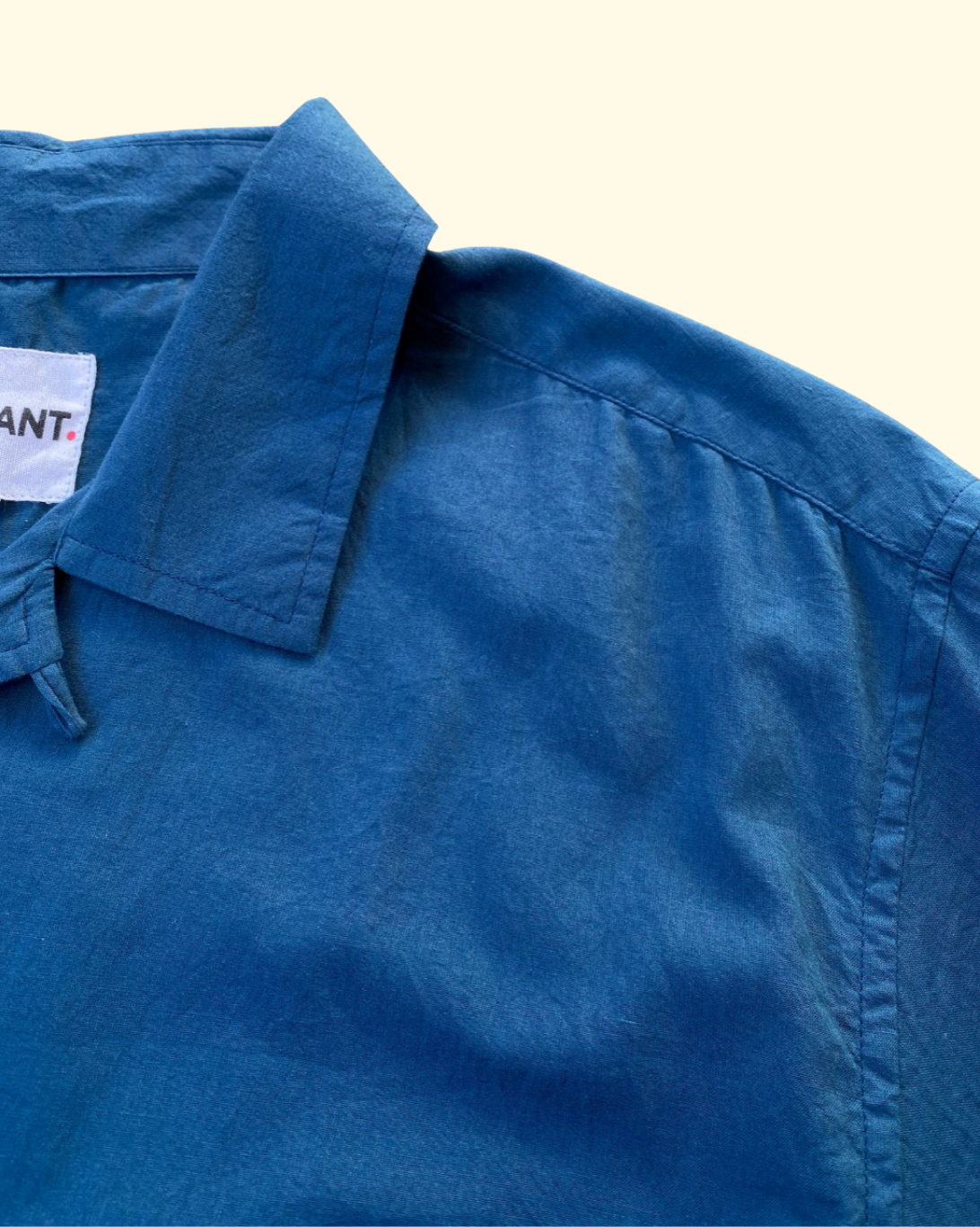 Don Solid Shirt | Teal