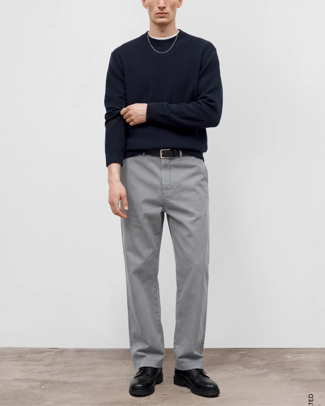 Fairport Cotton Trouser | Grey