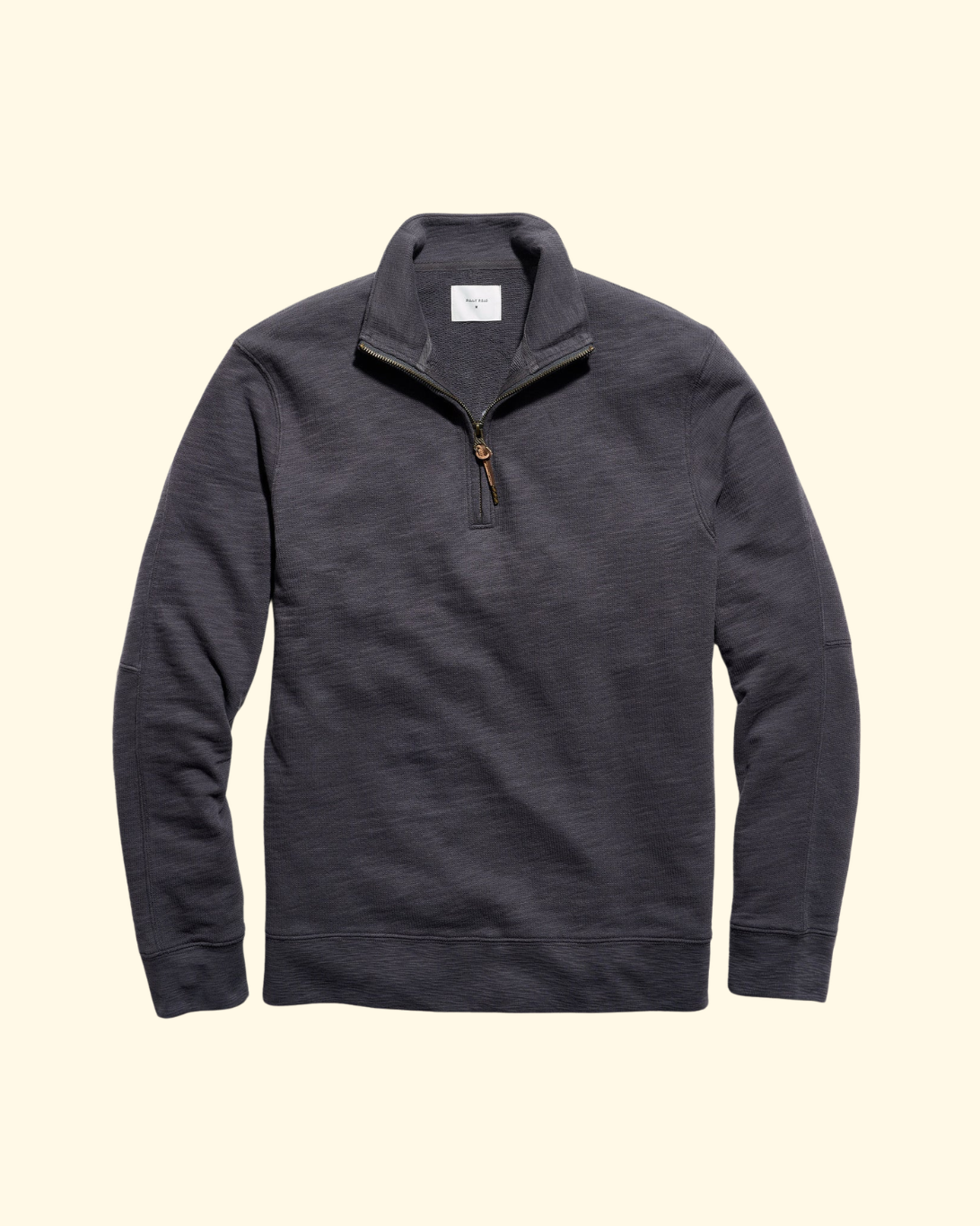 French Terry Half Zip | Asphalt