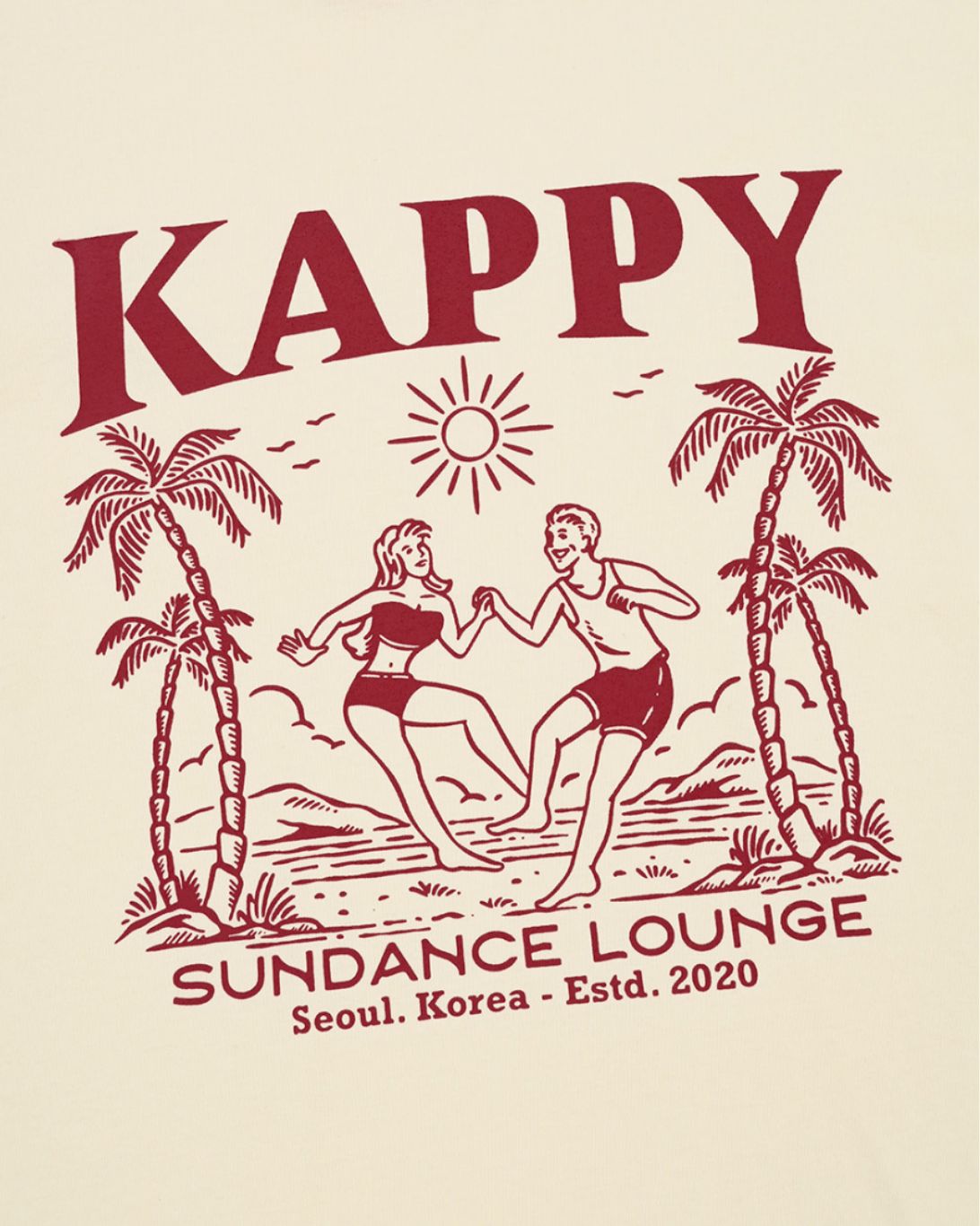 Sundance Lounge T-shirt | Cream