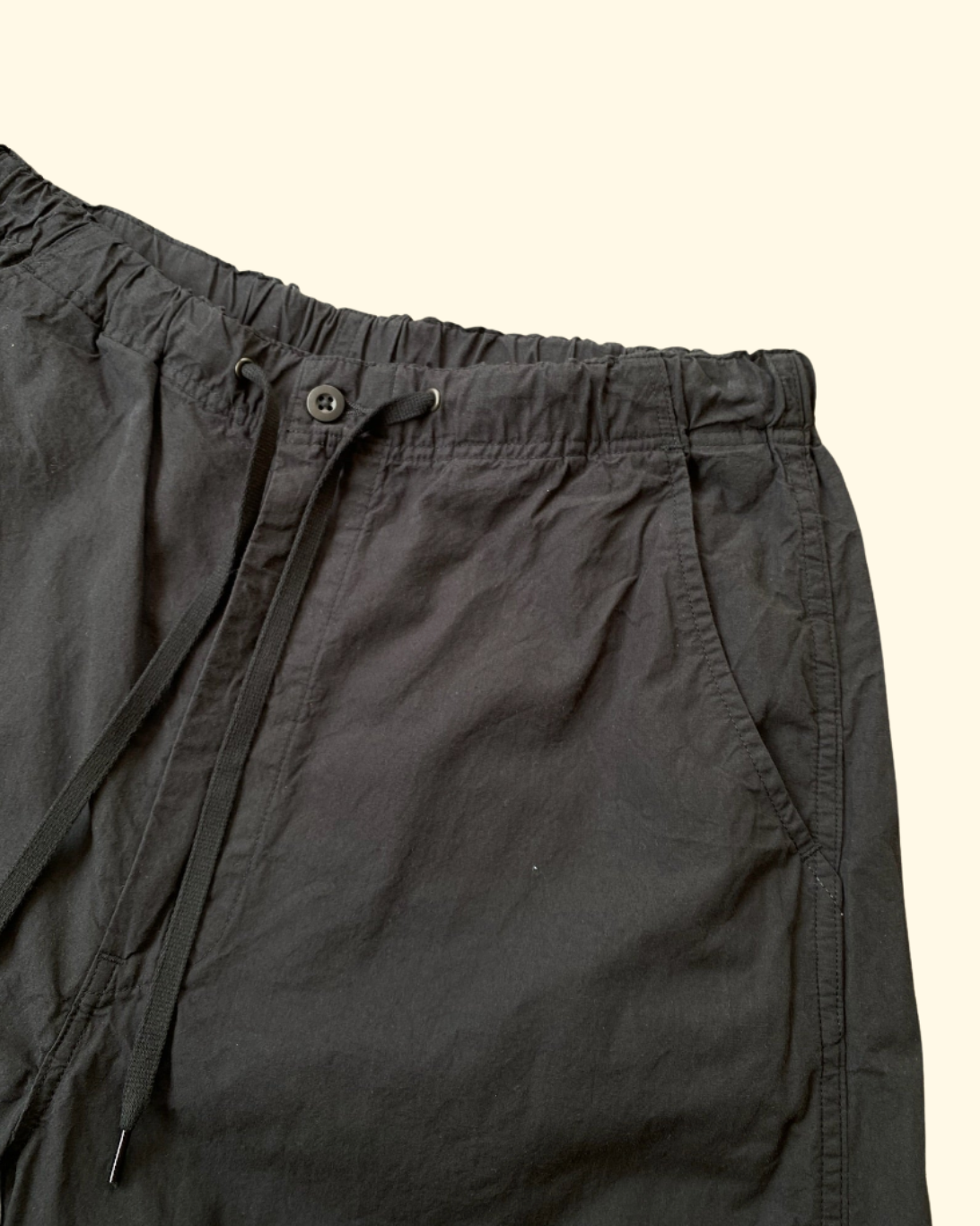 Wide Fit New Yorker Pant | Black