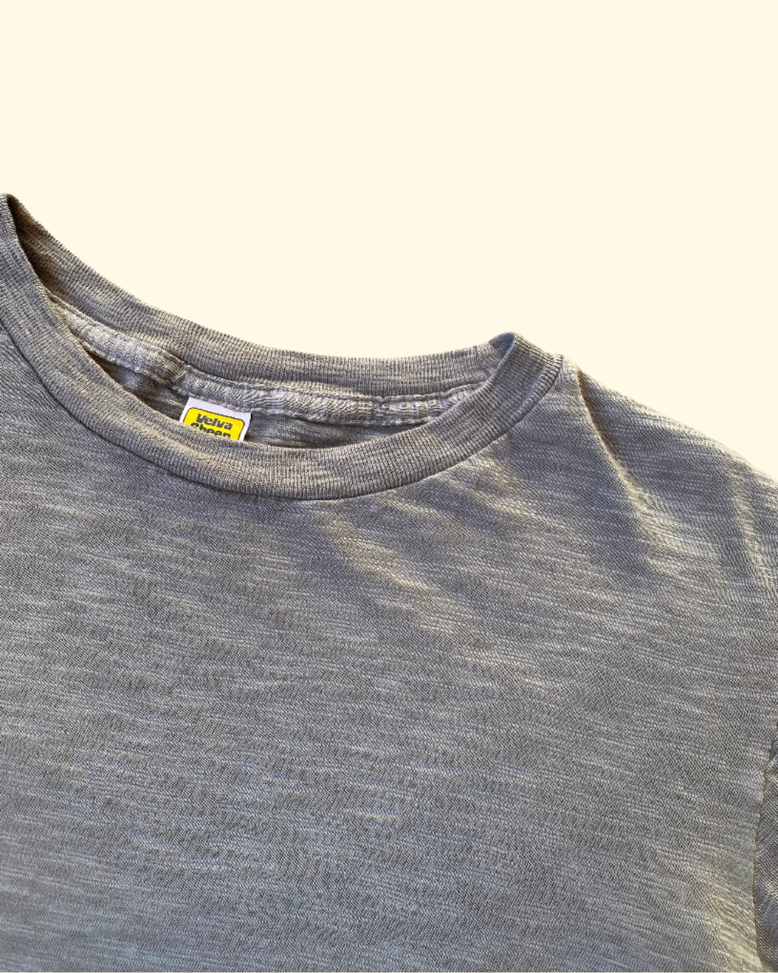 Rolled Tee | Gunmetal