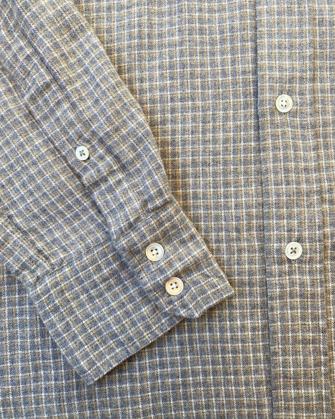 Paul Brushed Flannel | Grey