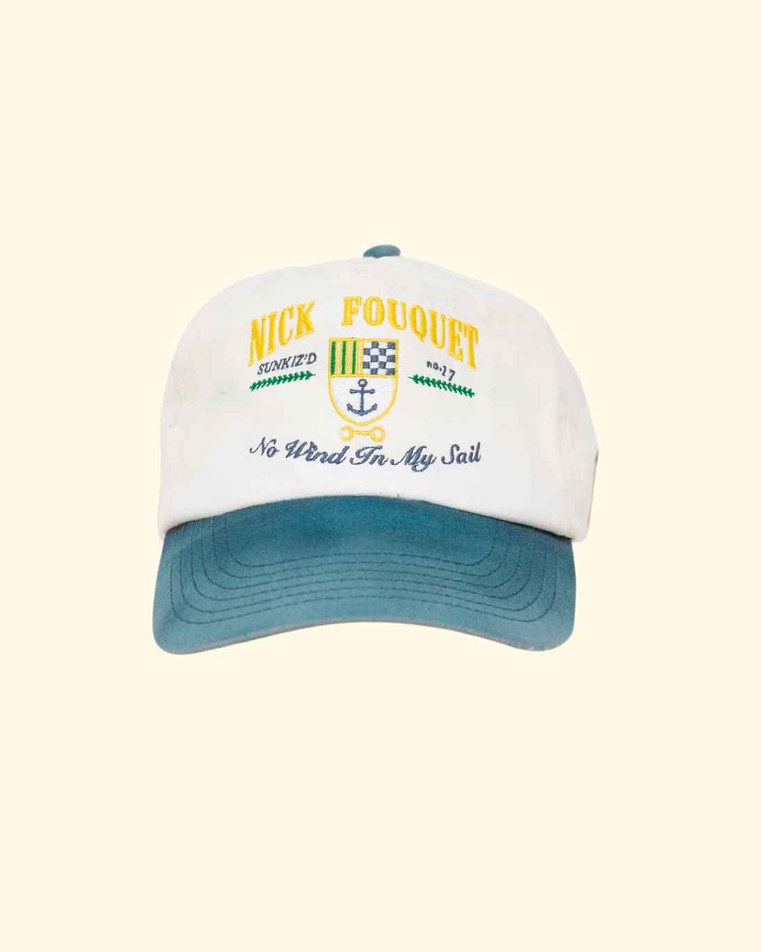 Lust at Sea Baseball Cap | Natural Blue