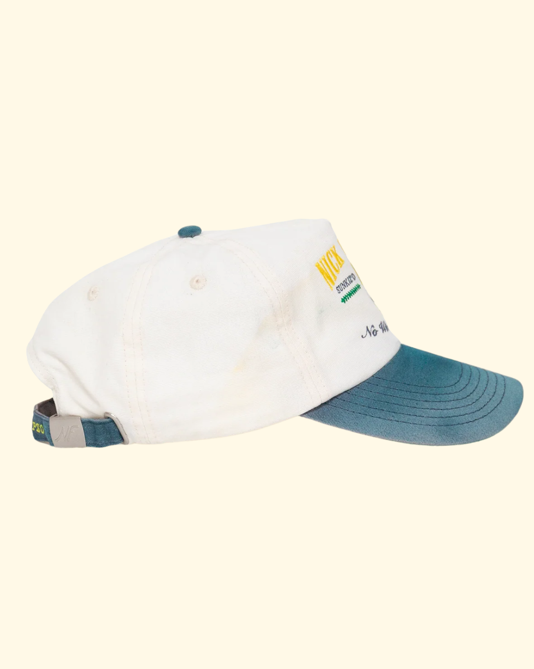 Lust at Sea Baseball Cap | Natural Blue
