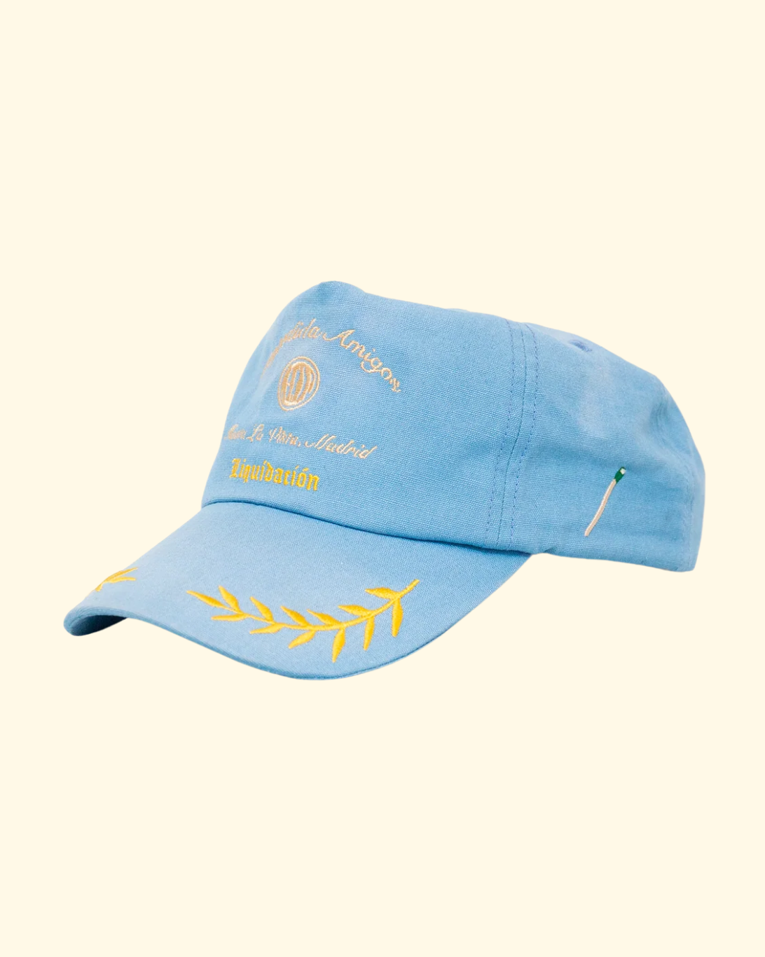 Hasta La Vista Baseball Cap | Canvas Blue