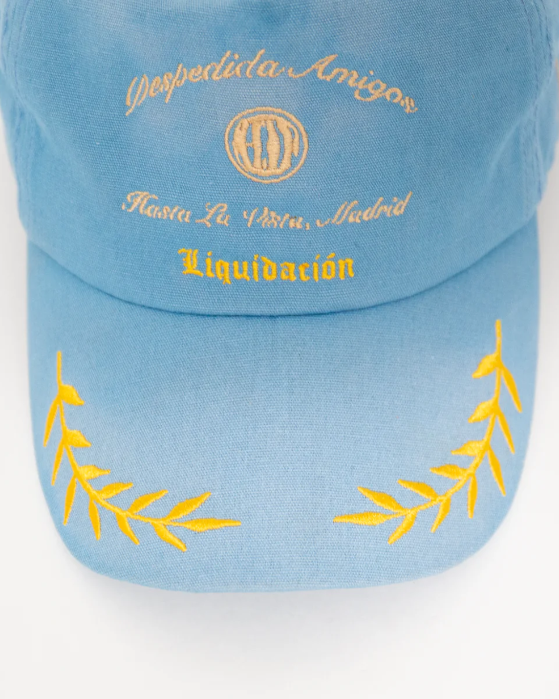 Hasta La Vista Baseball Cap | Canvas Blue