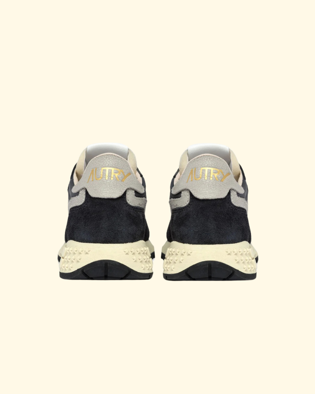 Reelwind Low | Black Nylon & Suede