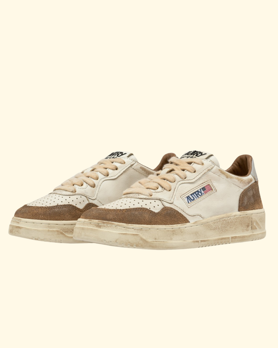 Medalist Low Super Vintage | Cognac Leather Suede