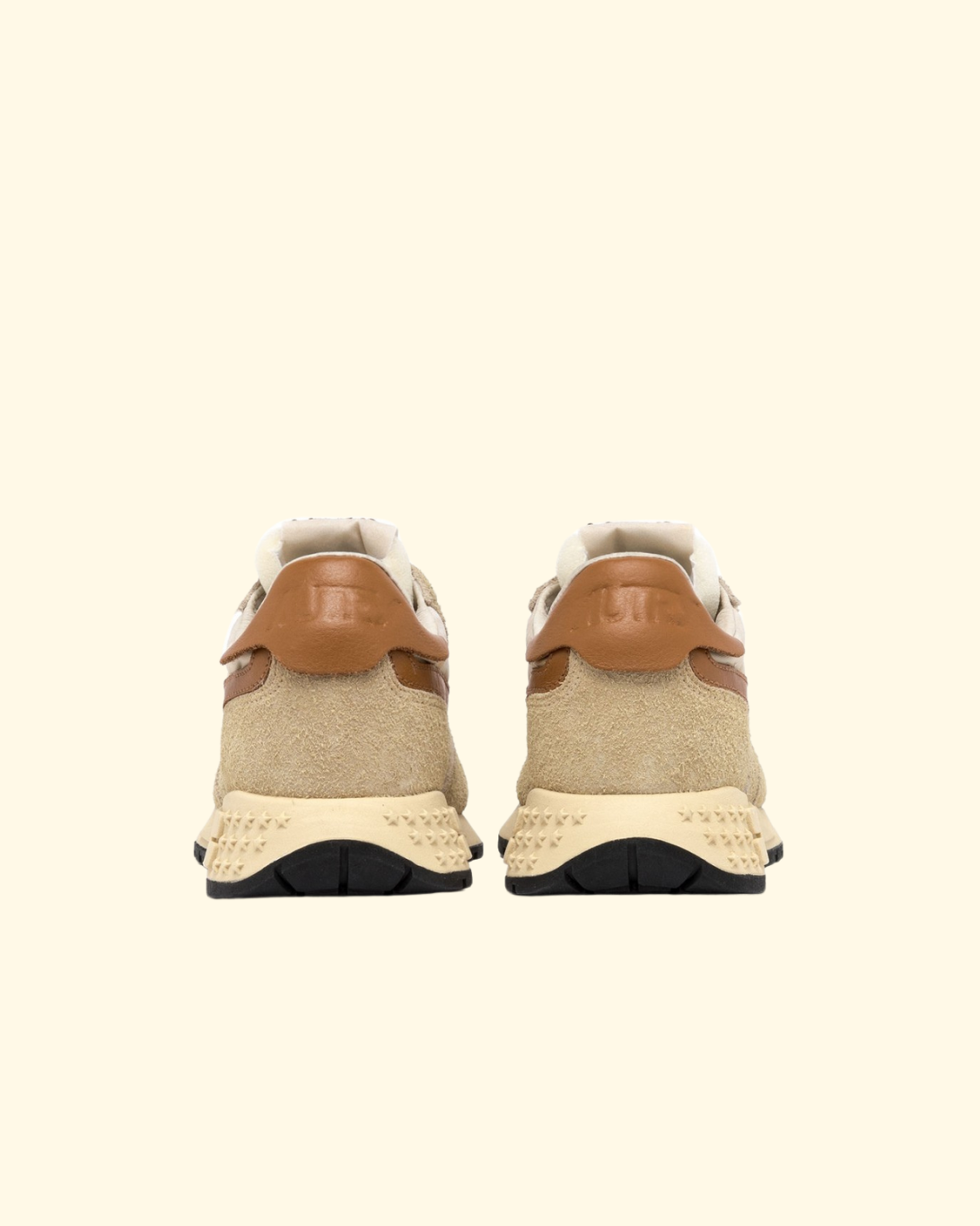 Reelwind Low | Ecru & Cathspy Suede