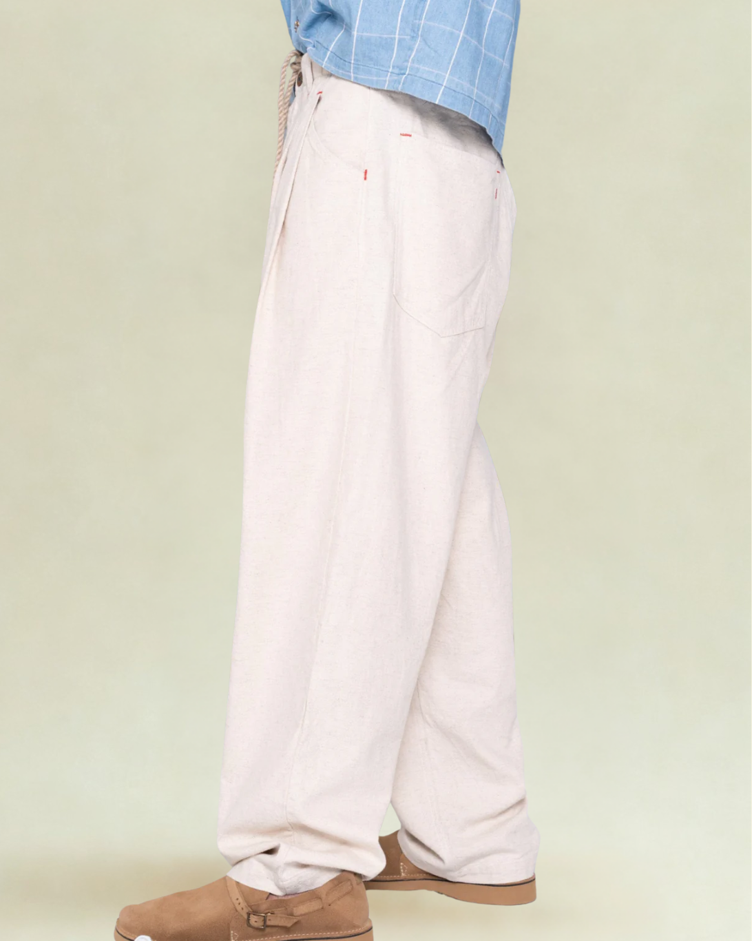 P40 Z Boys Japan Cotton/Linen | Sunfaded Stone