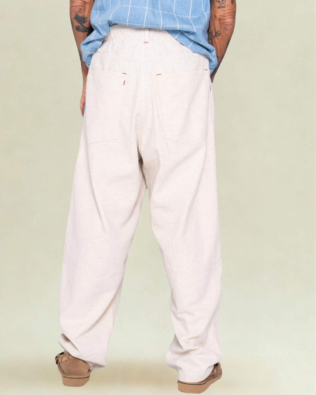 P40 Z Boys Japan Cotton/Linen | Sunfaded Stone