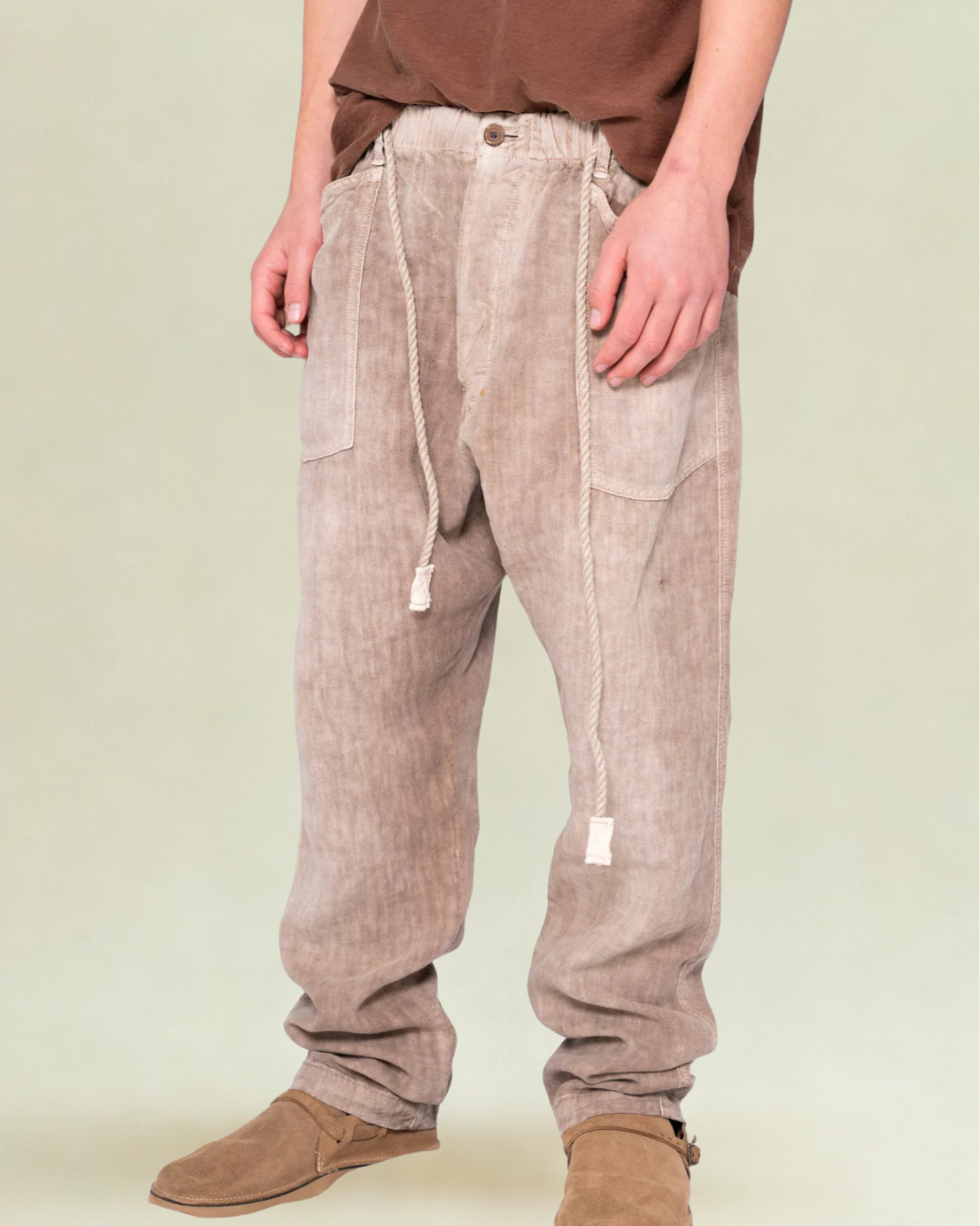 P38 Japan 8oz Linen | Sunfaded Khaki