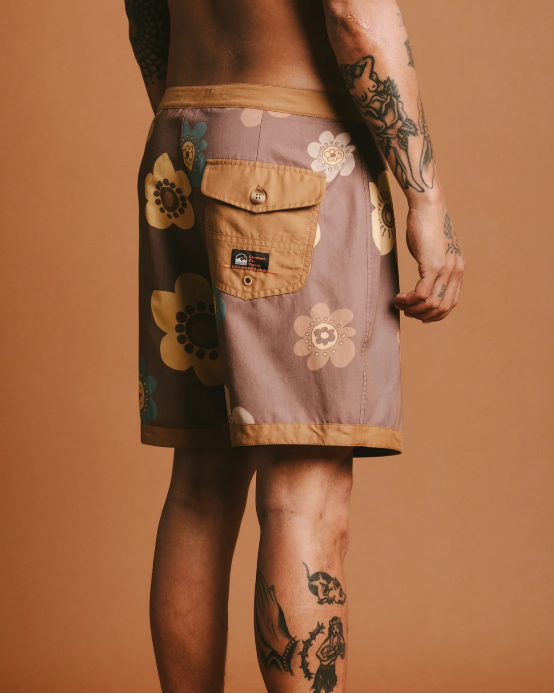 Chest High Boardshort | De La Flower